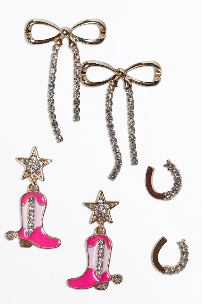Azariah Trio Earring Set FINAL SALE