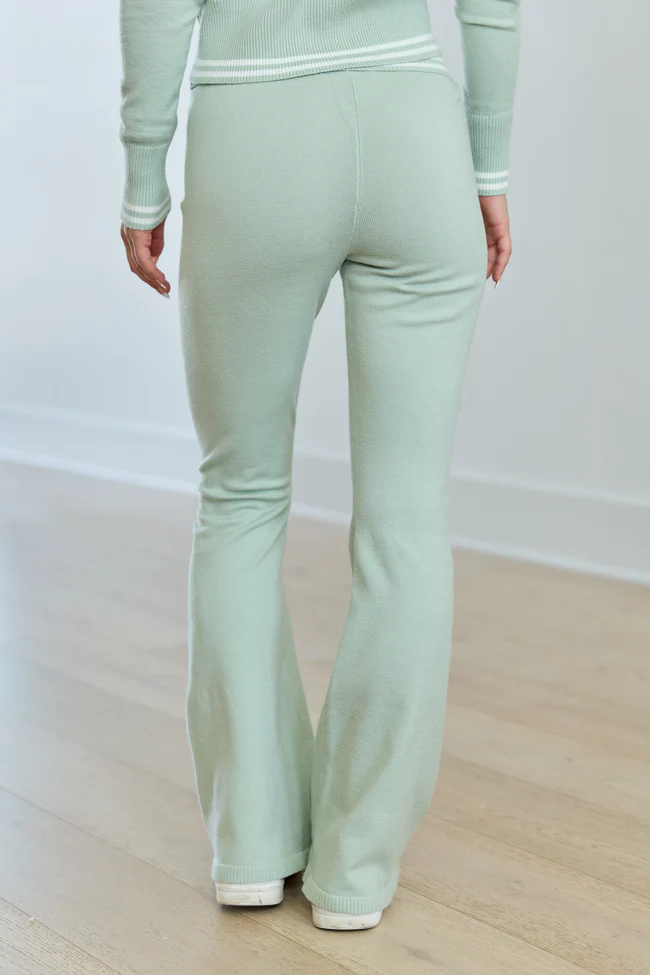 Bailey Sage Striped Lounge Pants - Image 4