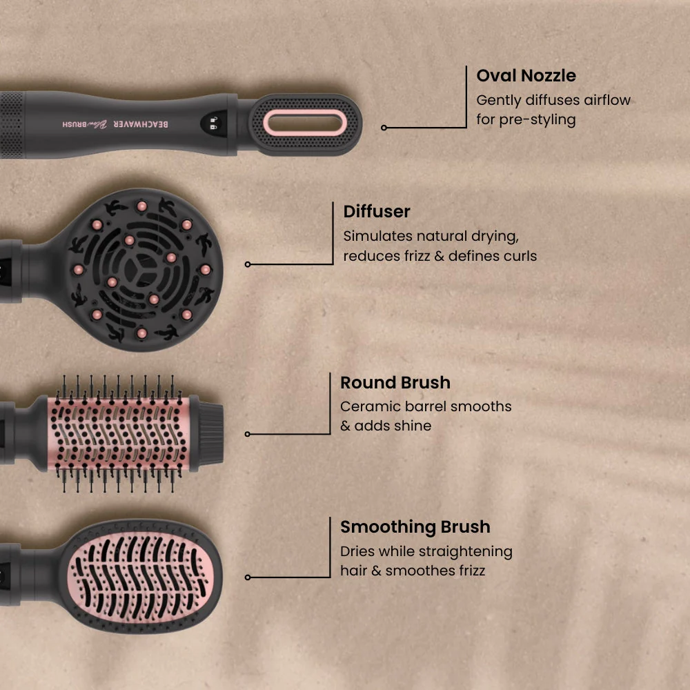 Beachwaver Blow Brush Curling Iron - Image 9