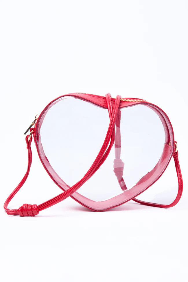 Cat Red Heart Handbag - Image 3