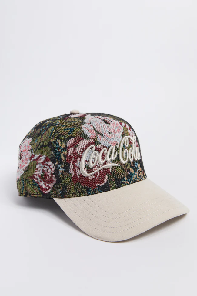 Coca Cola Tapestry Trucker Hat FINAL SALE - Image 3