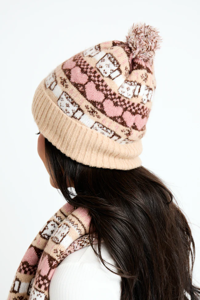 Coffee Break Beanie FINAL SALE