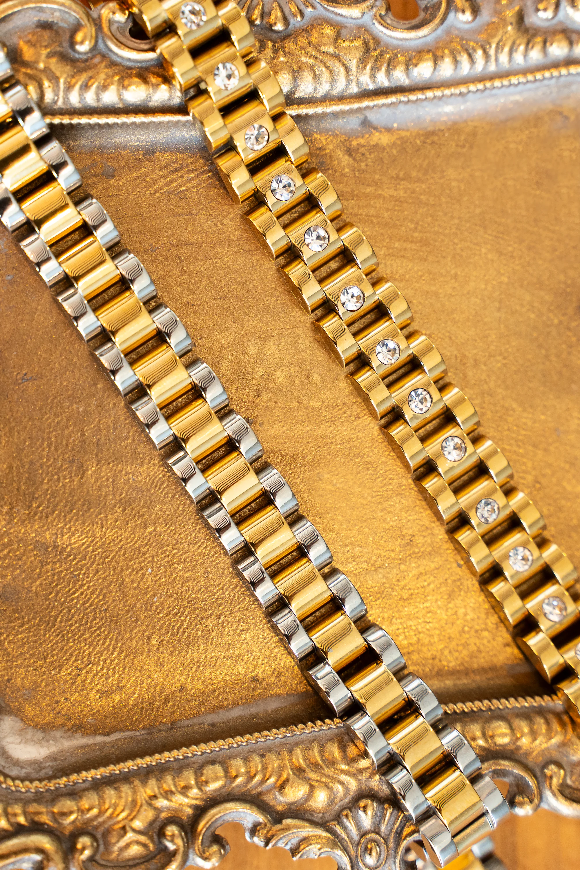 Colleen Gold Band Bracelet - Image 6