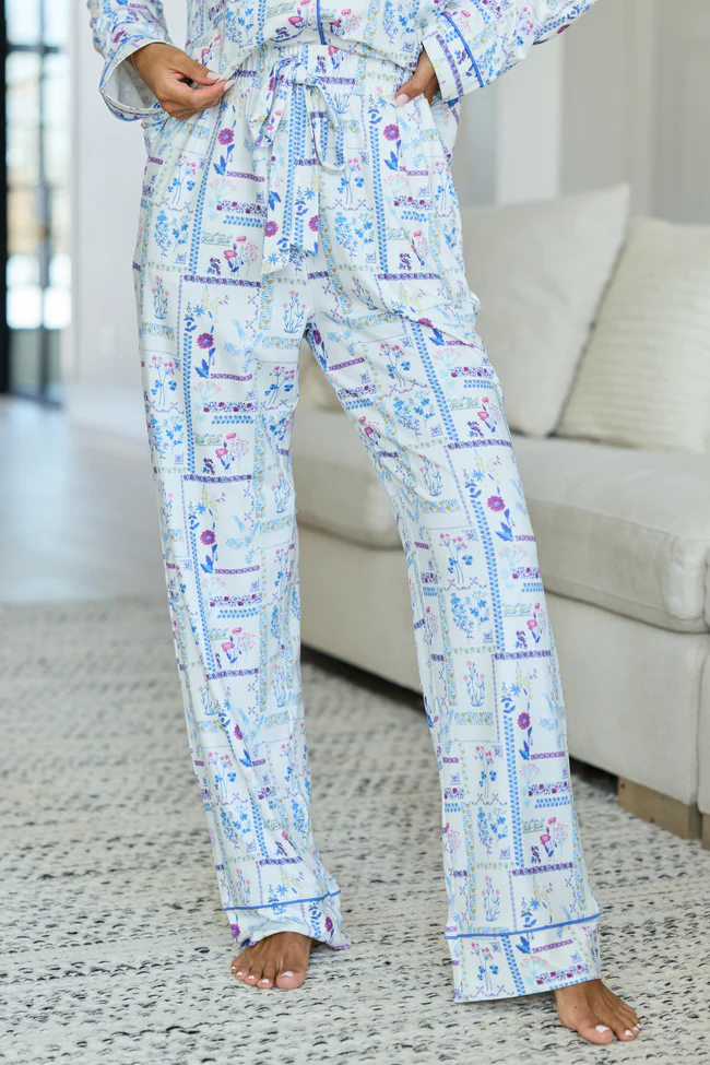 Cozy Crush Pajama Pants - Botanical Bliss - Image 2