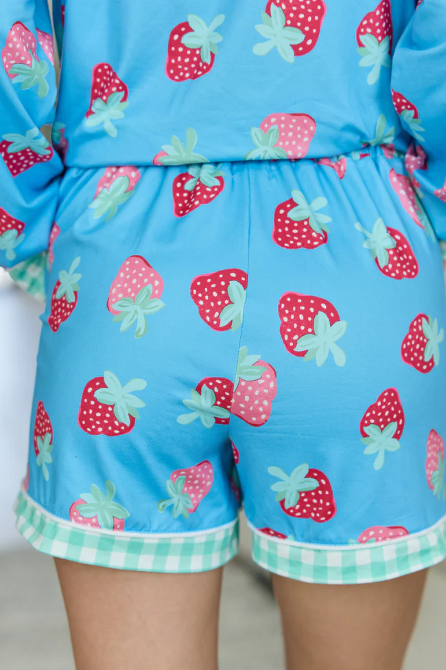 Cozy Crush Pajama Shorts - Berry Bliss - Image 4