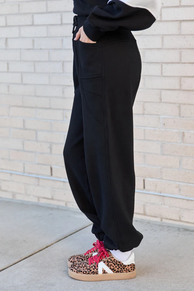 Daily Dash Black Pants FINAL SALE - Image 3