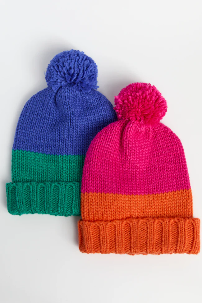 Delta Pink Beanie FINAL SALE - Image 2