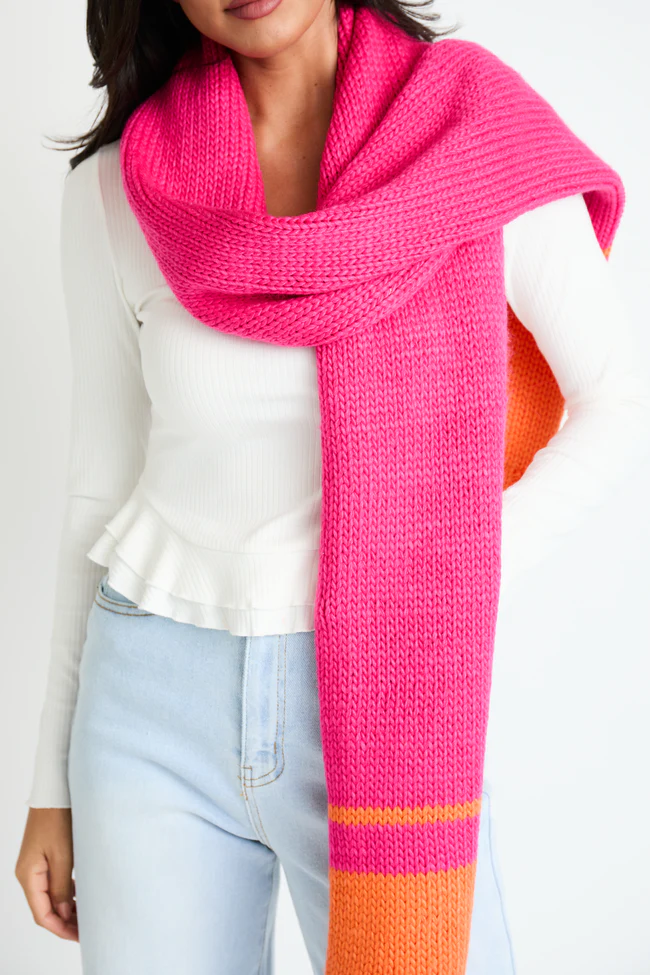 Delta Pink Scarf FINAL SALE - Image 2