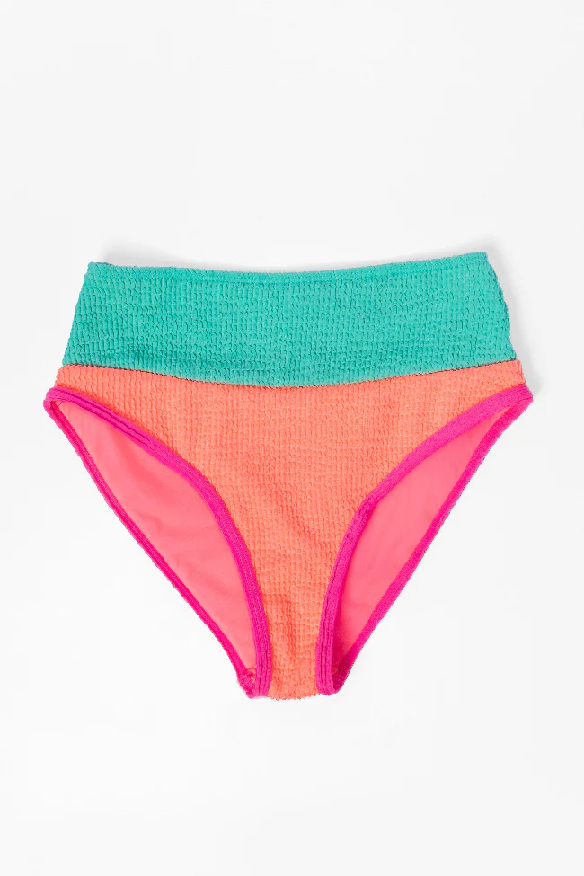 Do Not Disturb Coral Bikini Bottom FINAL SALE - Image 6