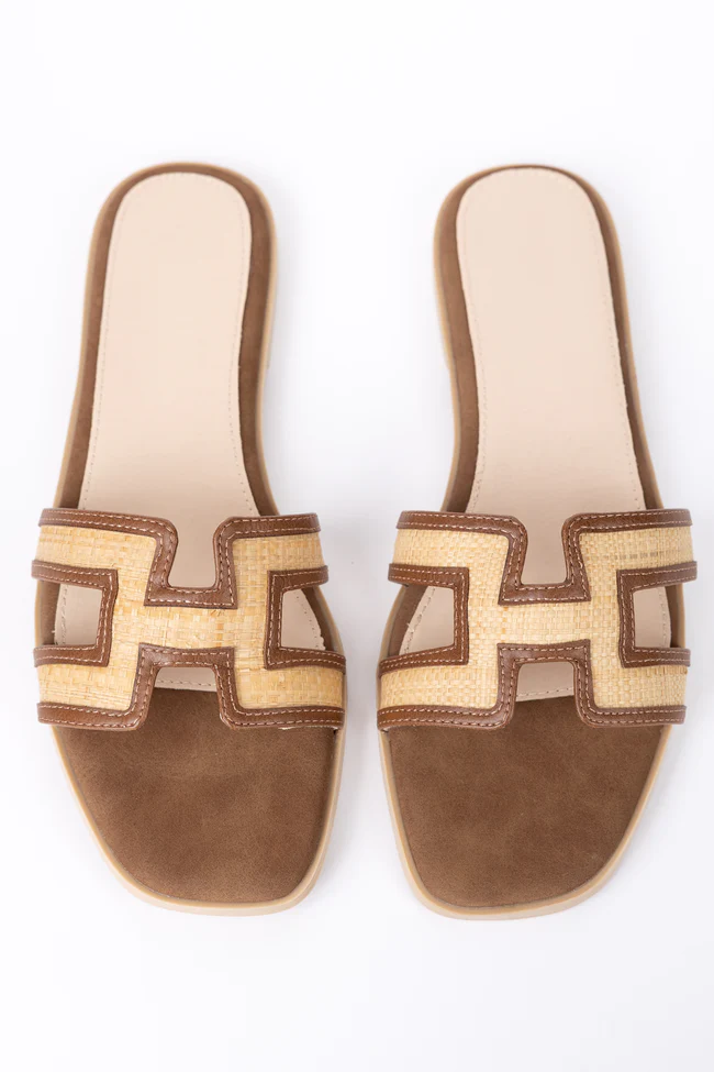 Ena Brown Sandals - Image 2