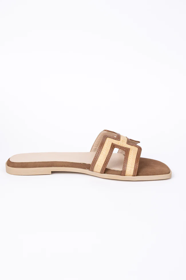 Ena Brown Sandals - Image 3