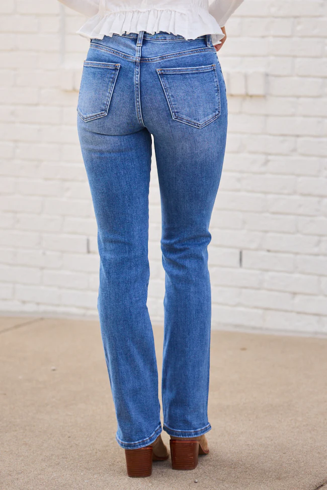 Everest Medium Wash Bootcut Jeans SALE - Image 5