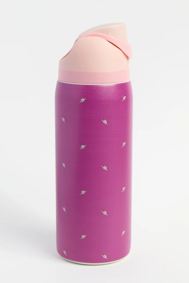 Fuchsia Petal Pop 32 Oz Water Bottle - Image 3