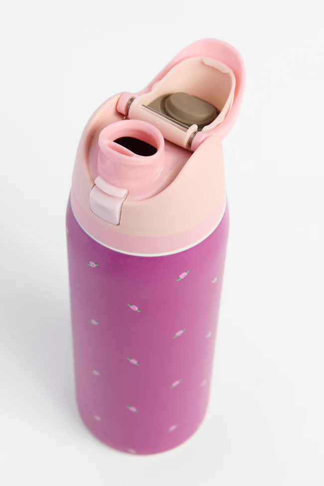 Fuchsia Petal Pop 32 Oz Water Bottle - Image 4