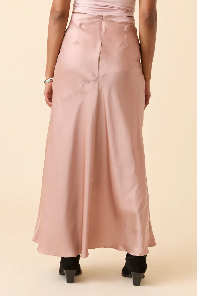 Gigi Blush Side Slit Skirt FINAL SALE - Image 6