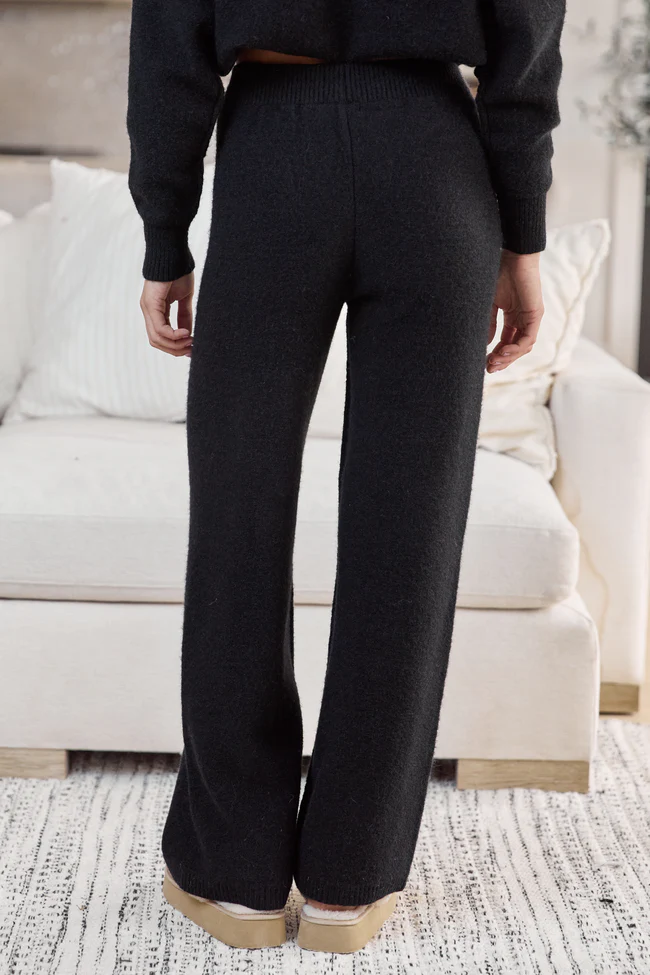 Glenn Black Sweater lounge Pants FINAL SALE - Image 4