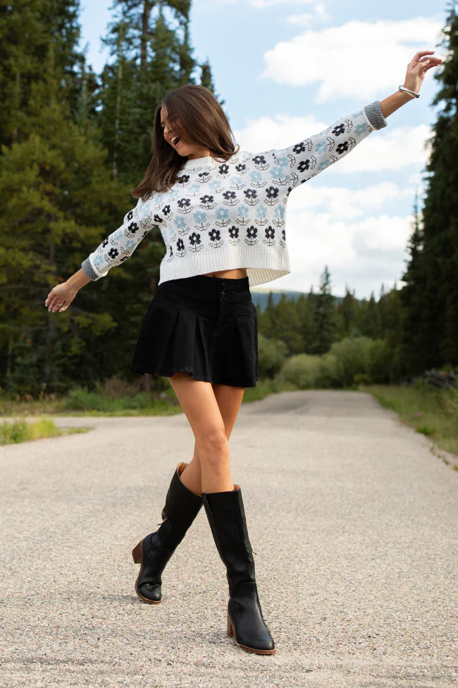 Harriet Black Tall Boots FINAL SALE - Image 3