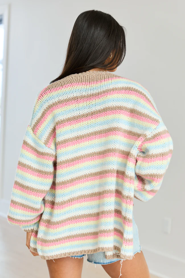 Hayden Striped Cardigan - Image 5