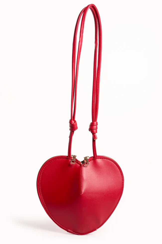 Kelsey Red Heart Handbag FINAL SALE - Image 2