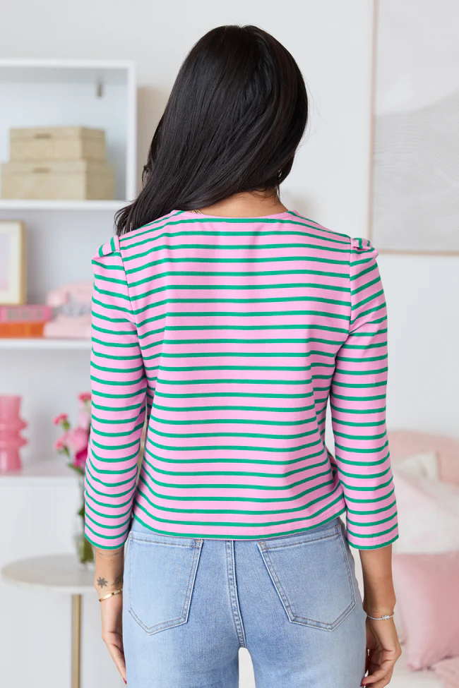 Kendall Striped Popover FINAL SALE - Image 4
