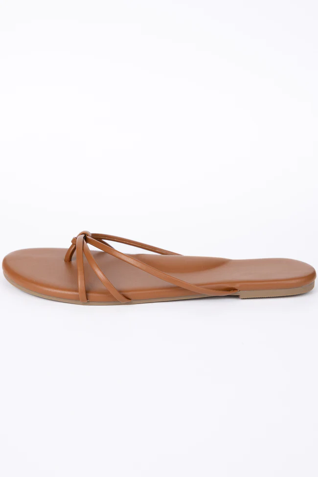 Landry Brown Flip Flops - Image 4