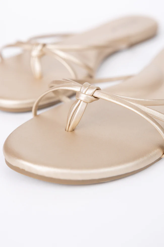 Landry Champagne Flip Flops - Image 5
