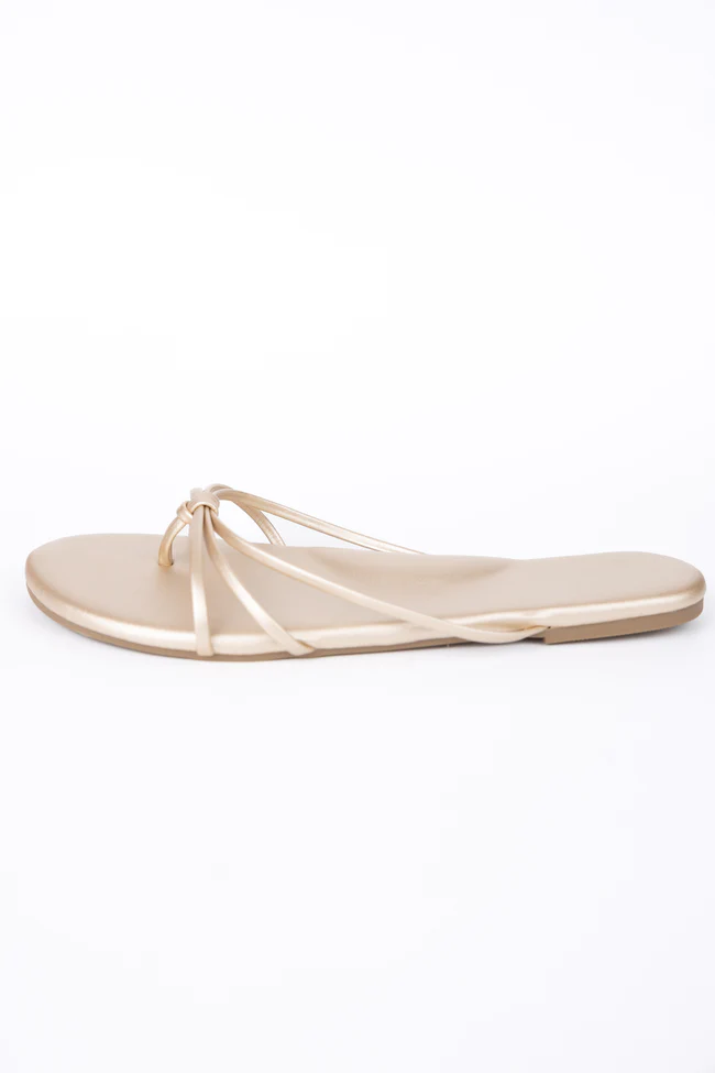Landry Champagne Flip Flops - Image 7