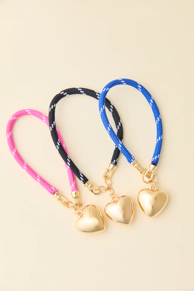 Lea Pink Puff Heart Bracelet FINAL SALE - Image 3