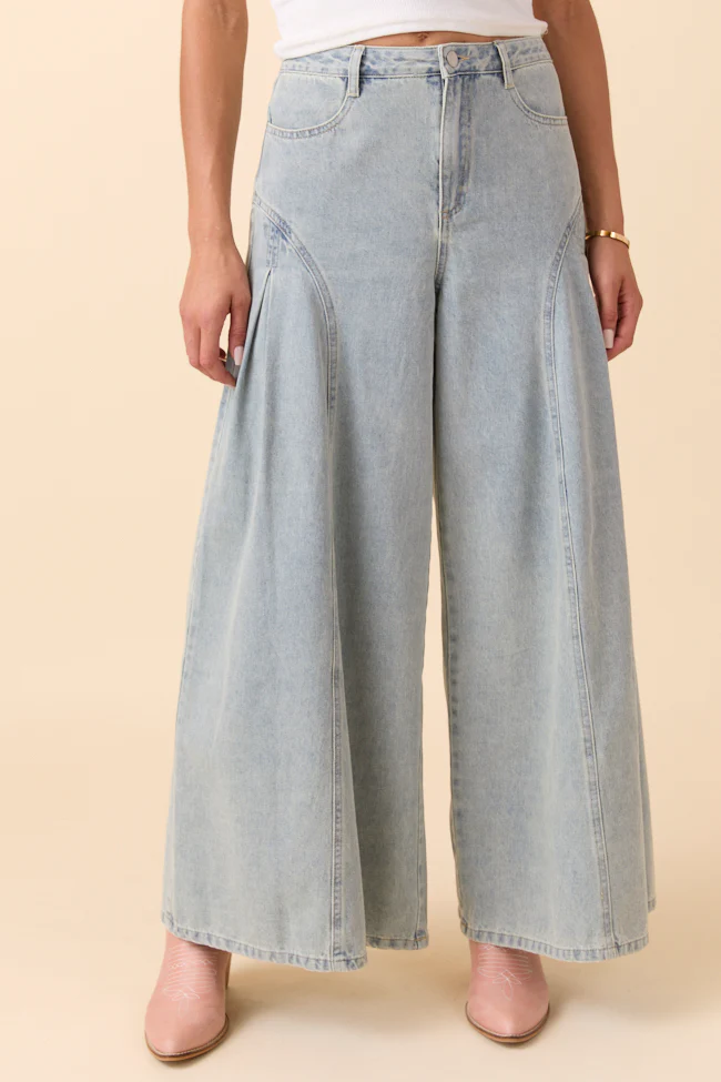 Lexie Wide Leg Jeans FINAL SALE - Image 4