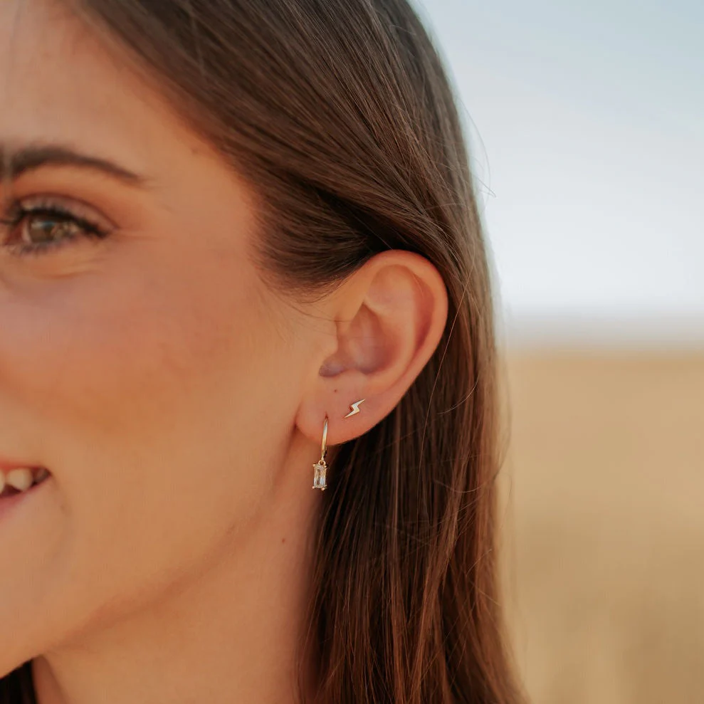 Lightning Stud Earrings - Image 3
