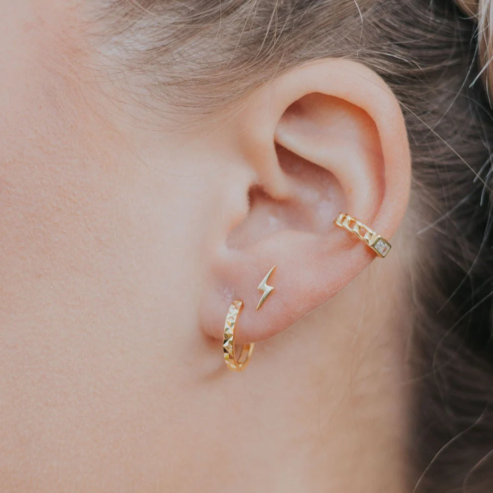 Lightning Stud Earrings - Image 5