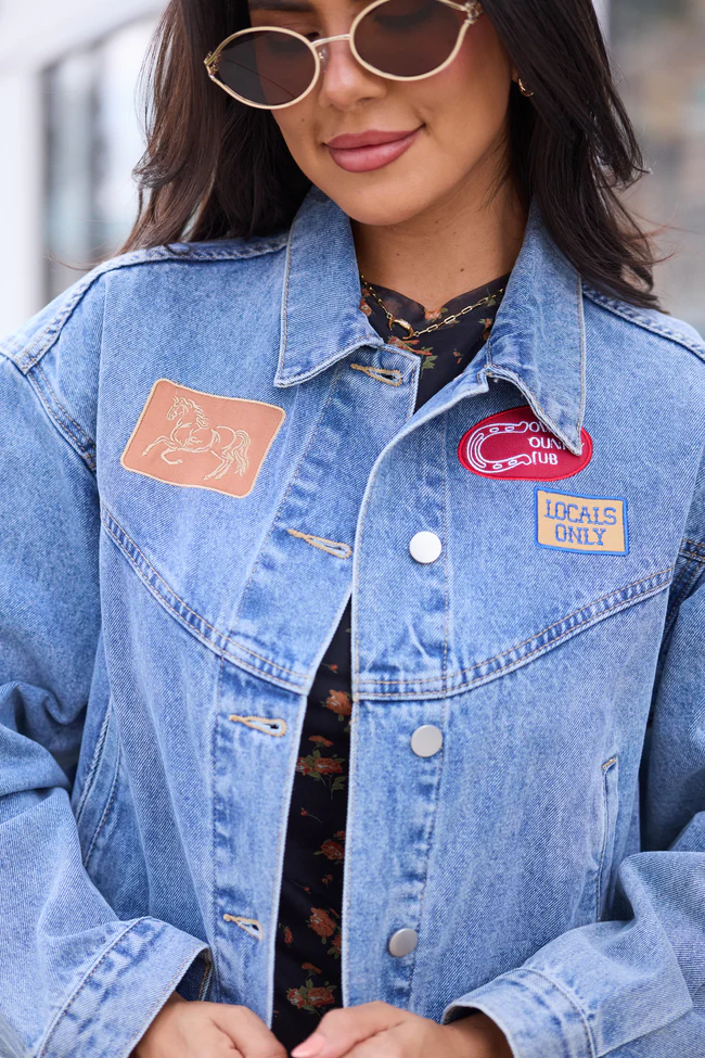 Lorelei Patches Denim Jacket SALE - Image 3