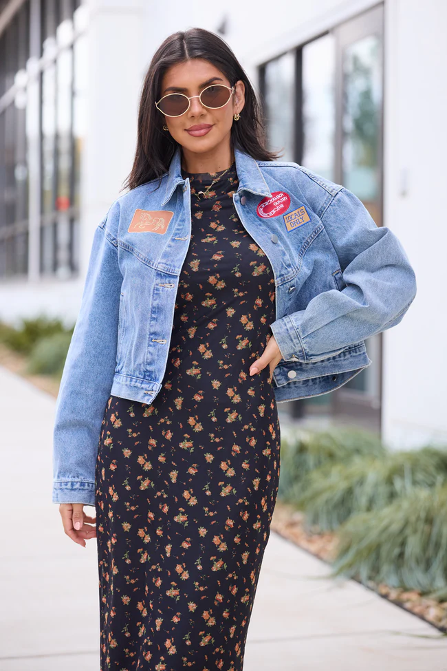 Lorelei Patches Denim Jacket SALE - Image 4