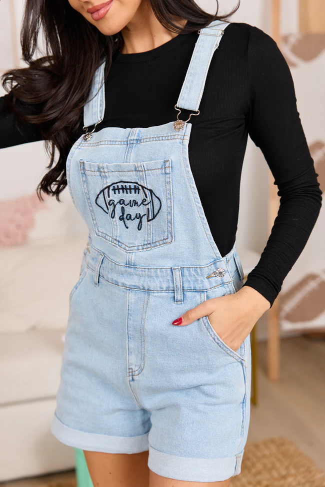 Lucy Gameday Denim Overalls FINAL SALE - Image 5