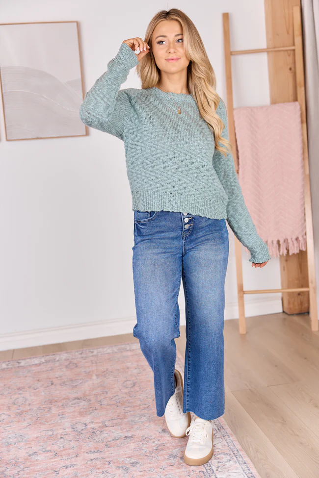 Malia Medium Wash High Rise Wide Leg Jeans - Image 2