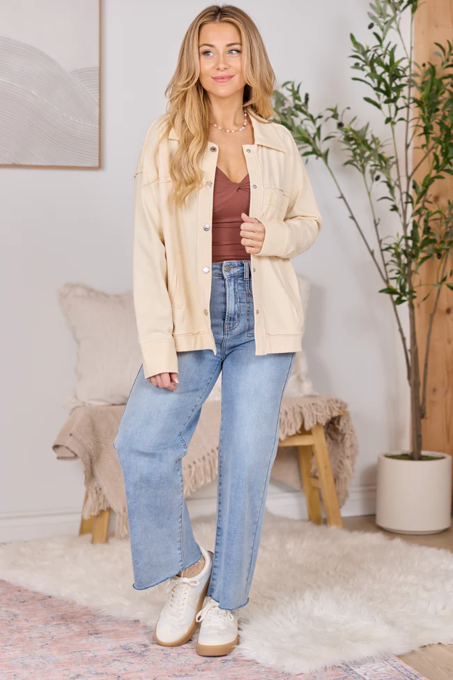 Mattie French Terry Jacket SALE - Image 2