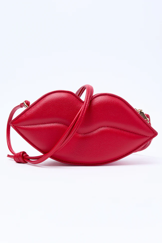 Meg Red Lips Handbag FINAL SALE - Image 2