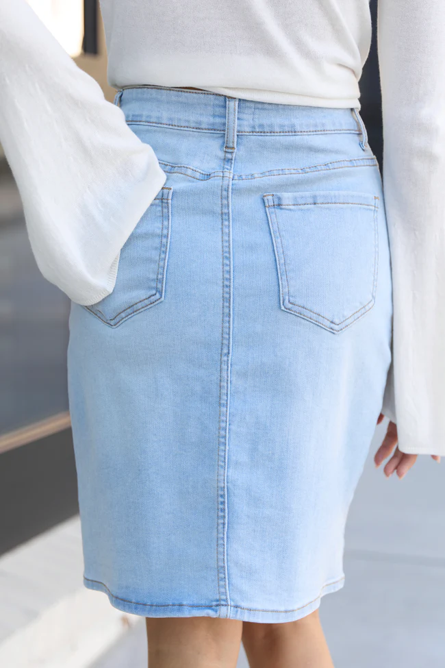 My Favorite Button Down Skirt FINAL SALE - Image 4