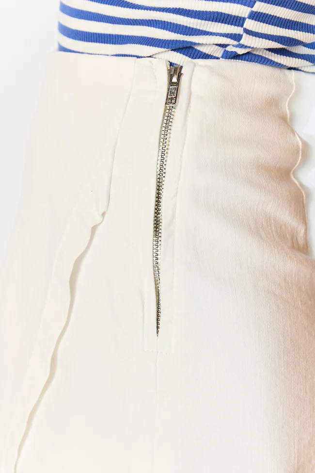 Jessica Ivory Denim Skort FINAL SALE - Image 4