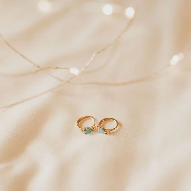 Natalie Hoop Earrings - Image 6