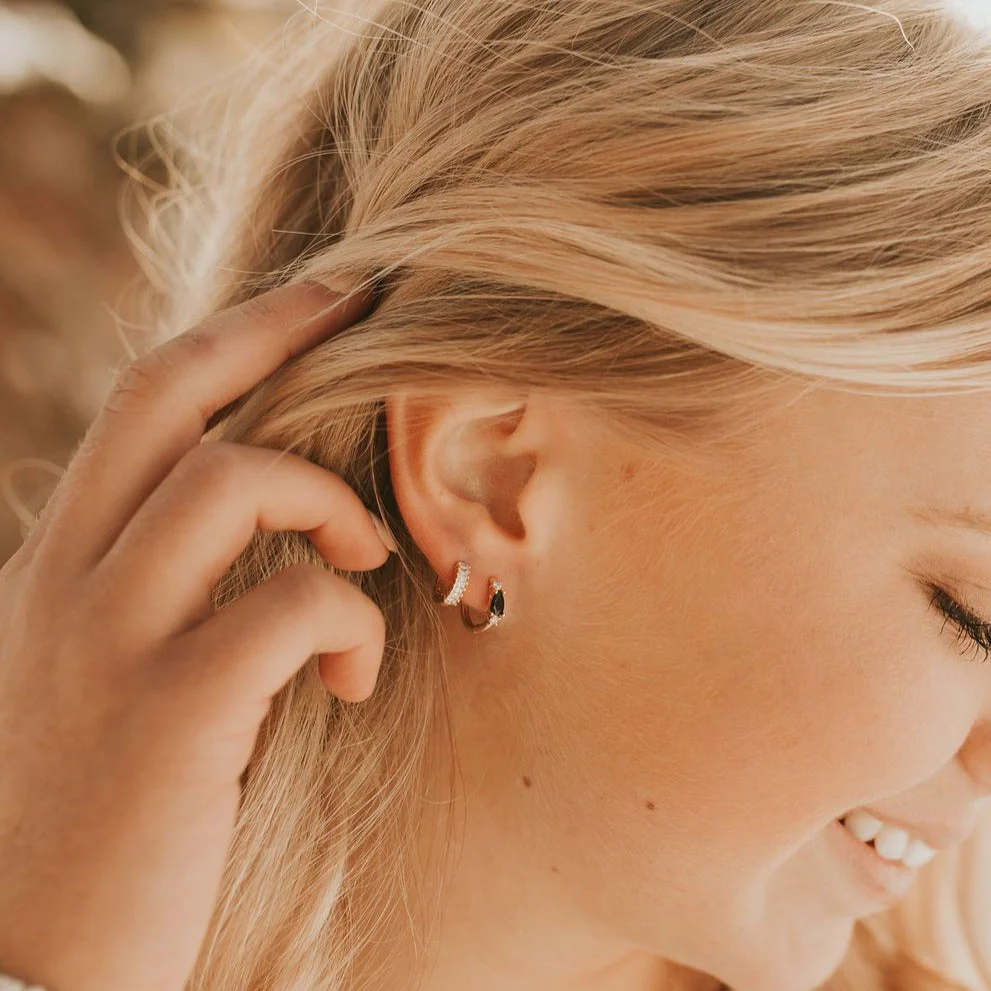 Natalie Hoop Earrings - Image 8