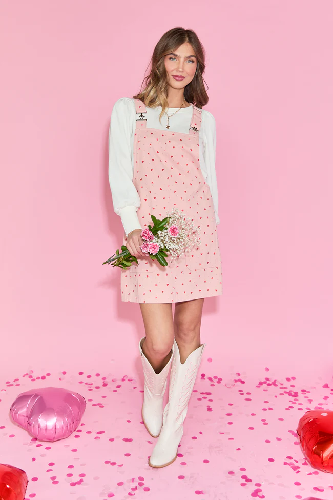 Chase Heart Overall Dress FINAL SALE - Image 2