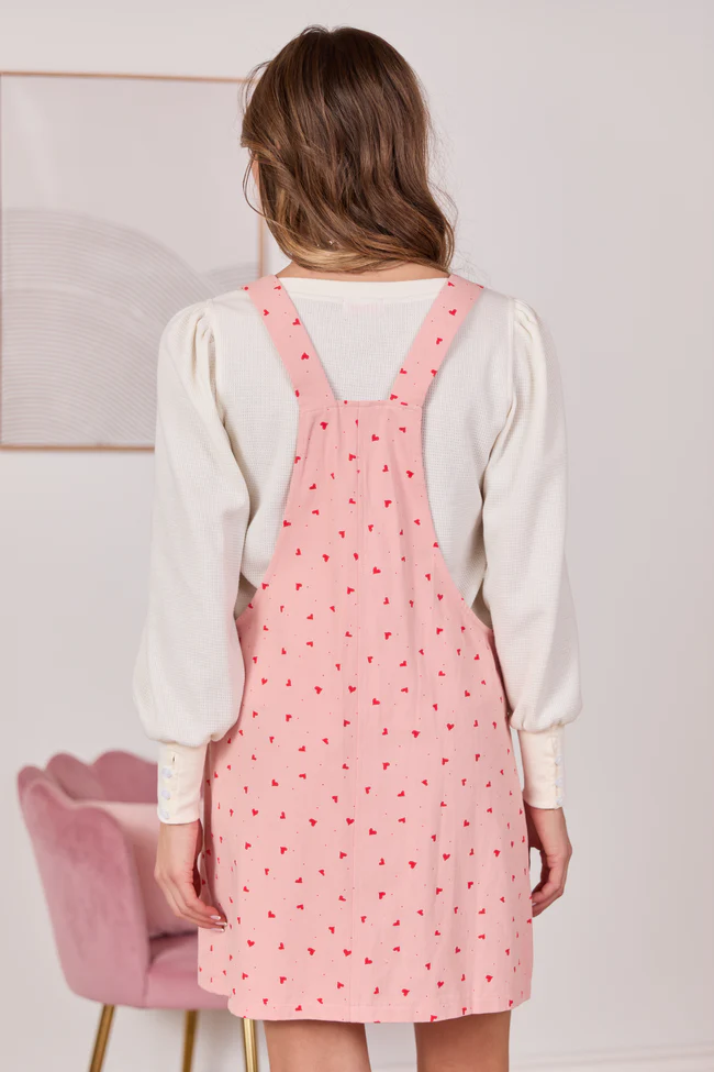 Chase Heart Overall Dress FINAL SALE - Image 6