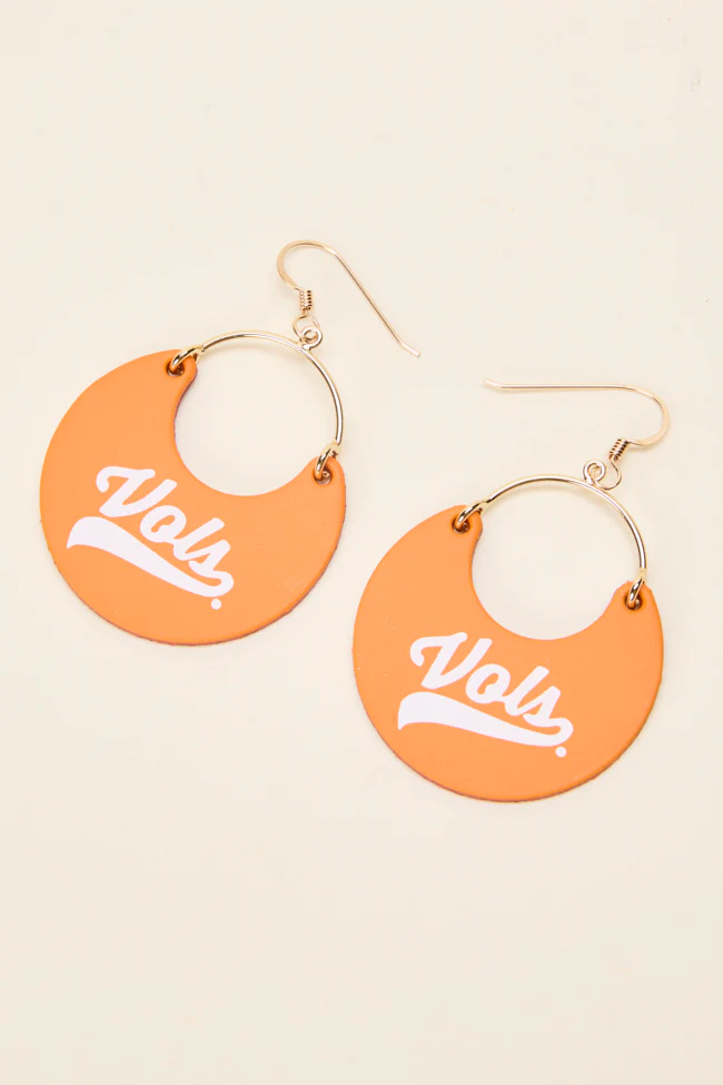 Nina University Of Tennessee Vols Earrings FINAL SALE - Image 2