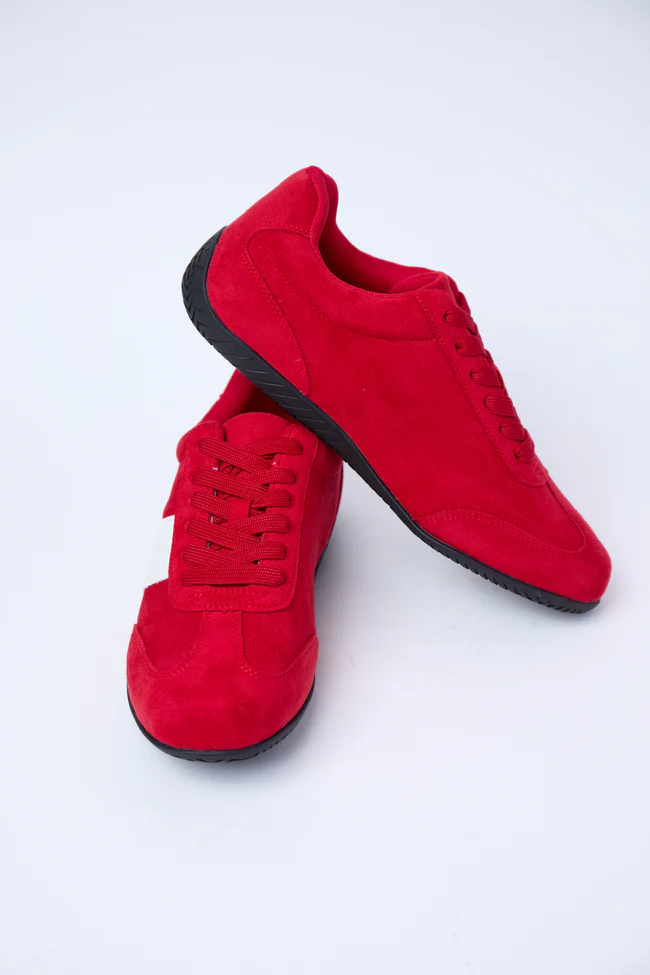Osaka Cherry Red Sneakers - Image 2