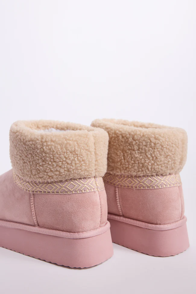 Payton Blush Platform Boots FINAL SALE - Image 5