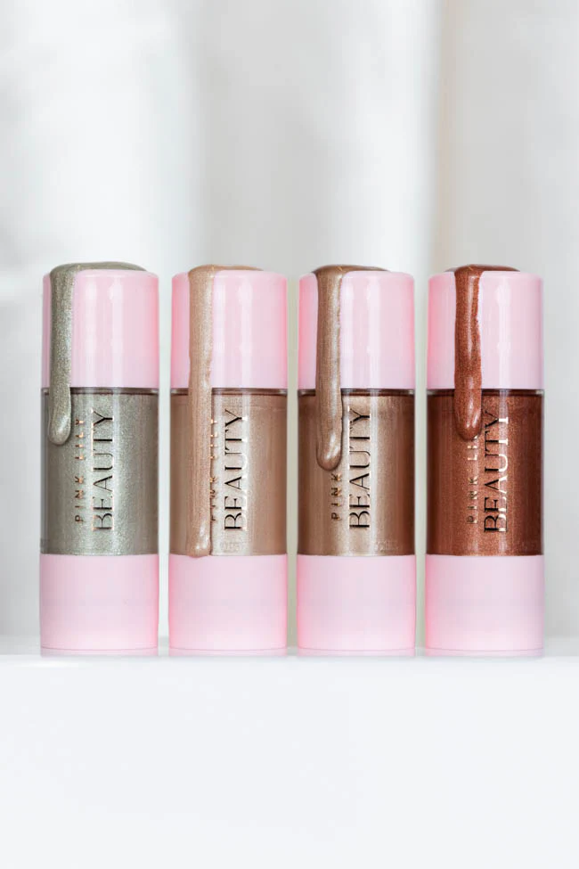 Pink Lily Beauty Radiant Bloom Eyeshadow Drops - Gilded Glow FINAL SALE - Image 6