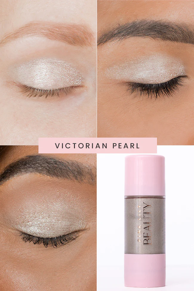 Pink Lily Beauty Radiant Bloom Eyeshadow Drops - Victorian Pearl FINAL SALE - Image 3