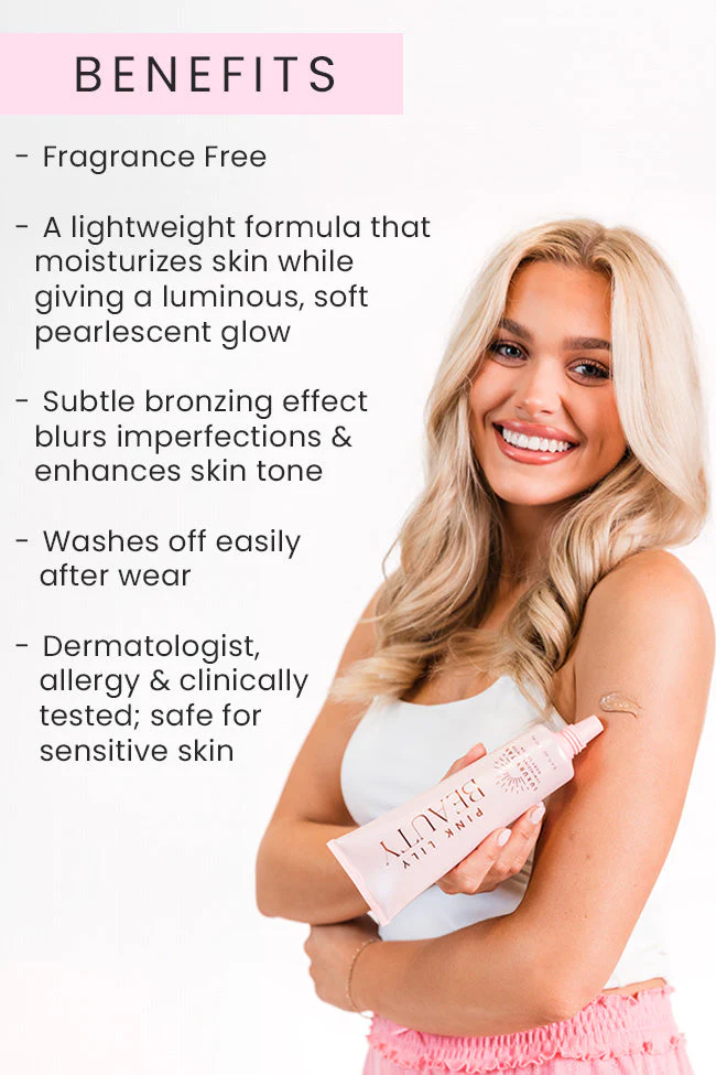 Pink Lily Luxury Tan Luminizing Body Lotion - Beachy Glow FINAL SALE - Image 11