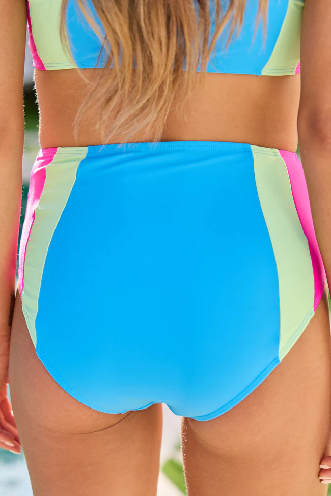Rock The Boat Multi Colorblock Bikini Bottom - Image 4